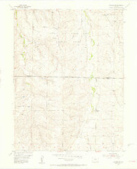 Watkins SE Colorado Historical topographic map, 1:24000 scale, 7.5 X 7.5 Minute, Year 1955