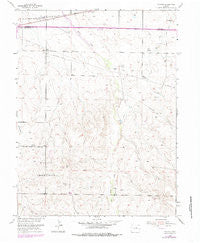 Watkins Colorado Historical topographic map, 1:24000 scale, 7.5 X 7.5 Minute, Year 1954