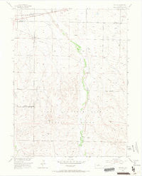 Watkins Colorado Historical topographic map, 1:24000 scale, 7.5 X 7.5 Minute, Year 1954