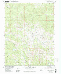 Waugh Mountain Colorado Historical topographic map, 1:24000 scale, 7.5 X 7.5 Minute, Year 1983