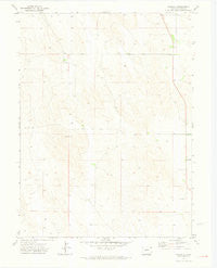 Wauneta Colorado Historical topographic map, 1:24000 scale, 7.5 X 7.5 Minute, Year 1971
