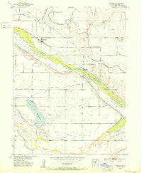 Weldona Colorado Historical topographic map, 1:24000 scale, 7.5 X 7.5 Minute, Year 1951