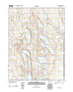Wellington Colorado Historical topographic map, 1:24000 scale, 7.5 X 7.5 Minute, Year 2013