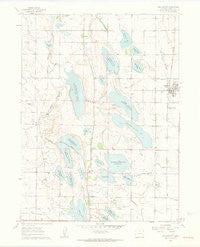 Wellington Colorado Historical topographic map, 1:24000 scale, 7.5 X 7.5 Minute, Year 1960