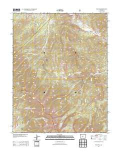 Wellsville Colorado Historical topographic map, 1:24000 scale, 7.5 X 7.5 Minute, Year 2013
