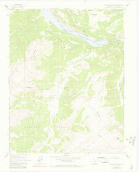 Weminuche Pass Colorado Historical topographic map, 1:24000 scale, 7.5 X 7.5 Minute, Year 1964