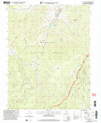 West Baldy Colorado Historical topographic map, 1:24000 scale, 7.5 X 7.5 Minute, Year 2001