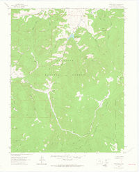 West Baldy Colorado Historical topographic map, 1:24000 scale, 7.5 X 7.5 Minute, Year 1962