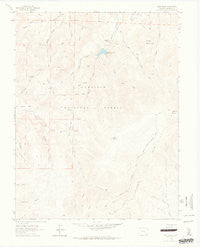 West Baldy Colorado Historical topographic map, 1:24000 scale, 7.5 X 7.5 Minute, Year 1962