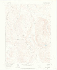 West Fork Lake Colorado Historical topographic map, 1:24000 scale, 7.5 X 7.5 Minute, Year 1962