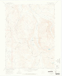West Fork Lake Colorado Historical topographic map, 1:24000 scale, 7.5 X 7.5 Minute, Year 1962