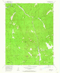 Westcreek Colorado Historical topographic map, 1:24000 scale, 7.5 X 7.5 Minute, Year 1956