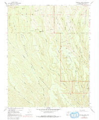 Wetherill Mesa Colorado Historical topographic map, 1:24000 scale, 7.5 X 7.5 Minute, Year 1966