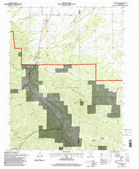 Wetmore Colorado Historical topographic map, 1:24000 scale, 7.5 X 7.5 Minute, Year 1994