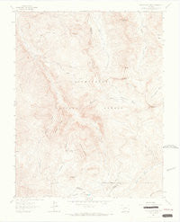 Wetterhorn Peak Colorado Historical topographic map, 1:24000 scale, 7.5 X 7.5 Minute, Year 1963