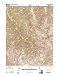 Wetterhorn Peak Colorado Historical topographic map, 1:24000 scale, 7.5 X 7.5 Minute, Year 2013
