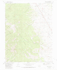 Whale Hill Colorado Historical topographic map, 1:24000 scale, 7.5 X 7.5 Minute, Year 1980