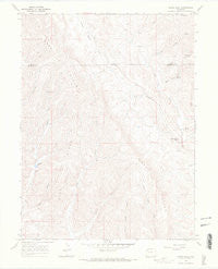 White Rock Colorado Historical topographic map, 1:24000 scale, 7.5 X 7.5 Minute, Year 1966