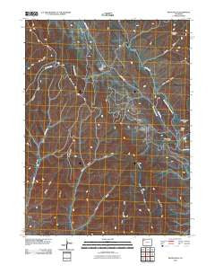 White Rock Colorado Historical topographic map, 1:24000 scale, 7.5 X 7.5 Minute, Year 2010
