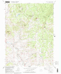 Whiteley Peak Colorado Historical topographic map, 1:24000 scale, 7.5 X 7.5 Minute, Year 1956