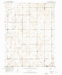 Wiggins SW Colorado Historical topographic map, 1:24000 scale, 7.5 X 7.5 Minute, Year 1950