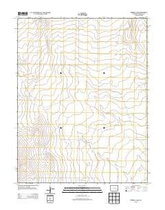 Windmill Lake Colorado Historical topographic map, 1:24000 scale, 7.5 X 7.5 Minute, Year 2013