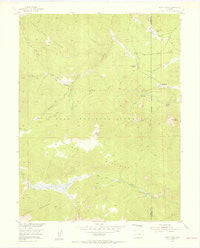 Windy Peak Colorado Historical topographic map, 1:24000 scale, 7.5 X 7.5 Minute, Year 1954