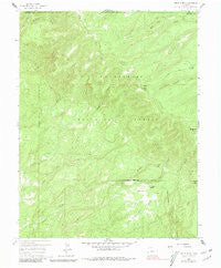 Windy Point Colorado Historical topographic map, 1:24000 scale, 7.5 X 7.5 Minute, Year 1960