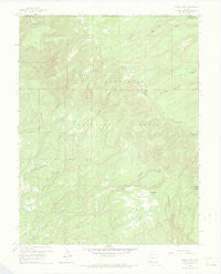 Windy Point Colorado Historical topographic map, 1:24000 scale, 7.5 X 7.5 Minute, Year 1960