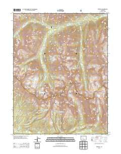 Winfield Colorado Historical topographic map, 1:24000 scale, 7.5 X 7.5 Minute, Year 2013