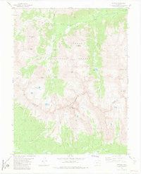 Winfield Colorado Historical topographic map, 1:24000 scale, 7.5 X 7.5 Minute, Year 1982