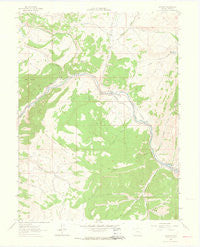 Wolcott Colorado Historical topographic map, 1:24000 scale, 7.5 X 7.5 Minute, Year 1962