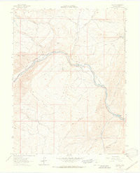 Wolcott Colorado Historical topographic map, 1:24000 scale, 7.5 X 7.5 Minute, Year 1962