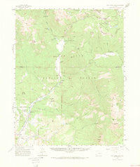 Wolf Creek Pass Colorado Historical topographic map, 1:62500 scale, 15 X 15 Minute, Year 1957