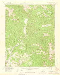 Wolf Creek Pass Colorado Historical topographic map, 1:62500 scale, 15 X 15 Minute, Year 1957