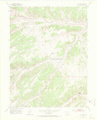 Wolf Ridge Colorado Historical topographic map, 1:24000 scale, 7.5 X 7.5 Minute, Year 1952