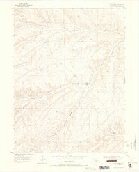 Wolf Ridge Colorado Historical topographic map, 1:24000 scale, 7.5 X 7.5 Minute, Year 1952