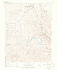Woodland Park Colorado Historical topographic map, 1:24000 scale, 7.5 X 7.5 Minute, Year 1954