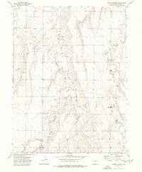 Woodlin School Colorado Historical topographic map, 1:24000 scale, 7.5 X 7.5 Minute, Year 1973