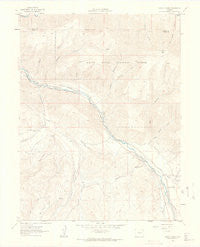 Woody Creek Colorado Historical topographic map, 1:24000 scale, 7.5 X 7.5 Minute, Year 1961