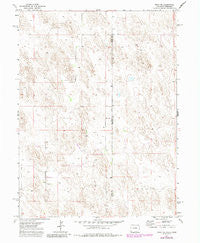 Wray NE Colorado Historical topographic map, 1:24000 scale, 7.5 X 7.5 Minute, Year 1971