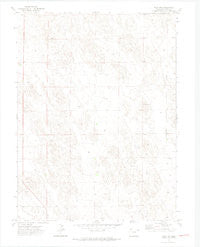Wray NW Colorado Historical topographic map, 1:24000 scale, 7.5 X 7.5 Minute, Year 1971