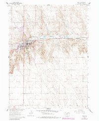 Wray Colorado Historical topographic map, 1:24000 scale, 7.5 X 7.5 Minute, Year 1961