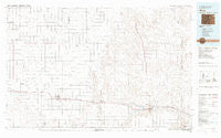 Wray Colorado Historical topographic map, 1:100000 scale, 30 X 60 Minute, Year 1981