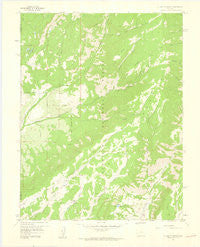 X Lazy F Ranch Colorado Historical topographic map, 1:24000 scale, 7.5 X 7.5 Minute, Year 1957