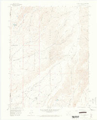 X Lazy F Ranch Colorado Historical topographic map, 1:24000 scale, 7.5 X 7.5 Minute, Year 1957