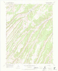 Yankee Gulch Colorado Historical topographic map, 1:24000 scale, 7.5 X 7.5 Minute, Year 1952