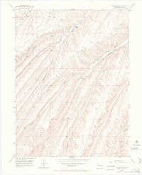 Yankee Gulch Colorado Historical topographic map, 1:24000 scale, 7.5 X 7.5 Minute, Year 1952