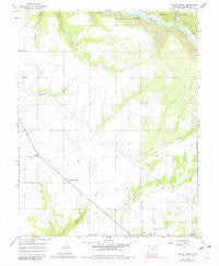 Yellow Jacket Colorado Historical topographic map, 1:24000 scale, 7.5 X 7.5 Minute, Year 1965