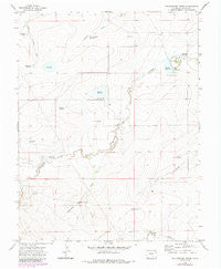 Yellowbank Creek Colorado Historical topographic map, 1:24000 scale, 7.5 X 7.5 Minute, Year 1970